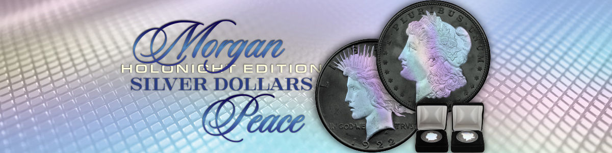Holonight Special Edition US Coins Featuring Buffalo Nickels and Standing Liberty Quarters Holonight Special Edition US Coins