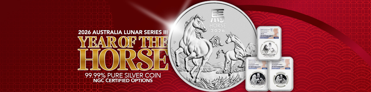 2026 Perth Mint Year of the Horse Silver Coin Certified Options 2026 Perth Mint Year of the Horse Silver Coin Certified Options