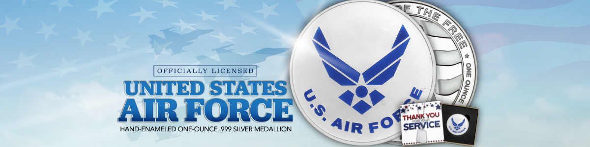 SilverTowne Minted Military and Service Silver Bullion