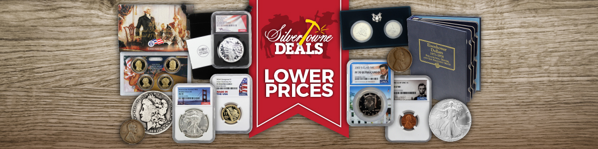 Shop Coin and Bullion Deals at SilverTowne