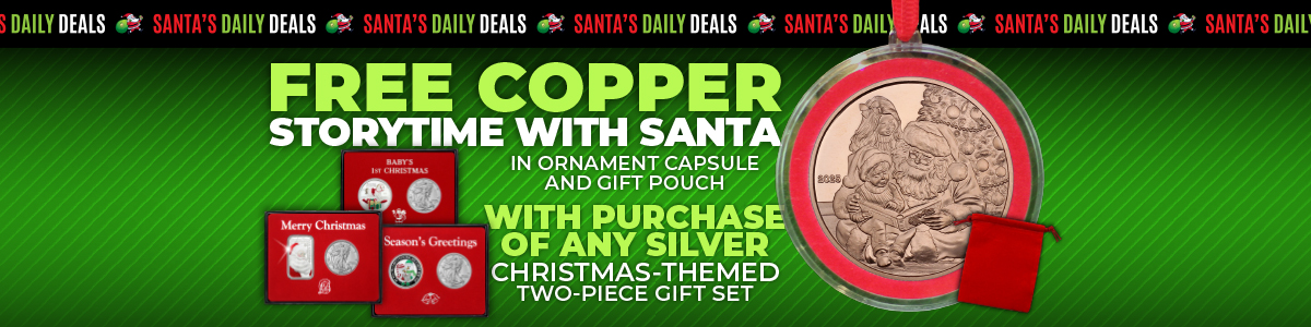 Christmas Coin Gift Sets Include 1 Special Occasion SilverTowne Silver Piece and a 2025 Silver American Eagle