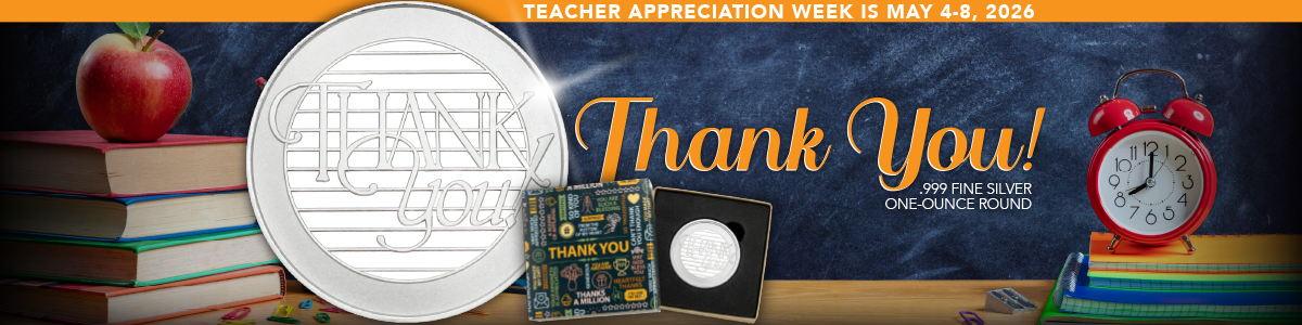 Teacher Themed .999 Fine Silver Bullion
