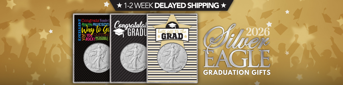 2026 Silver American Eagle Gifts for the Graduate