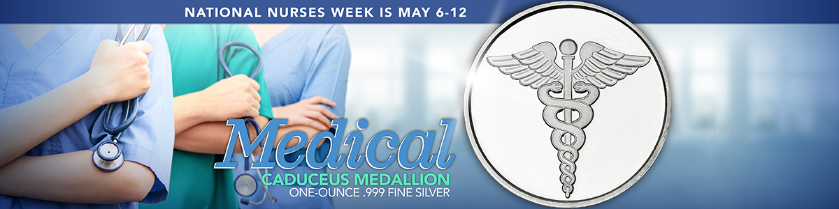 Medical Themed .999 Fine Silver Bullion