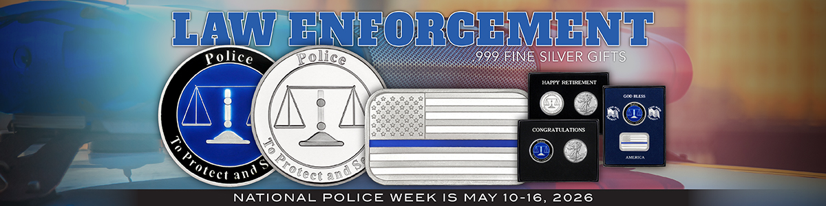 Police & Law Enforcement Silver Bullion