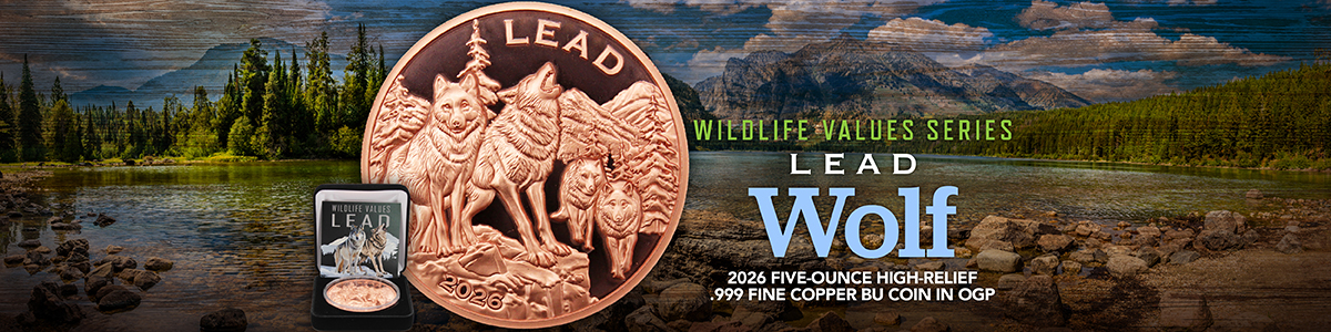 Copper Bullion Rounds & Bars