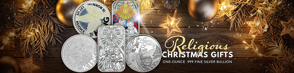 Exclusive 2026 SilverTowne Christmas Keepsakes Silver Bullion Collection