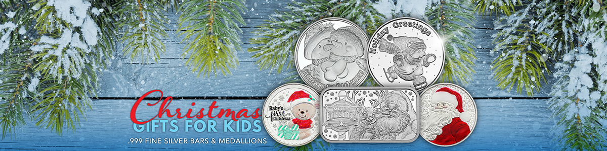 Exclusive 2026 SilverTowne Christmas Keepsakes Silver Bullion Collection