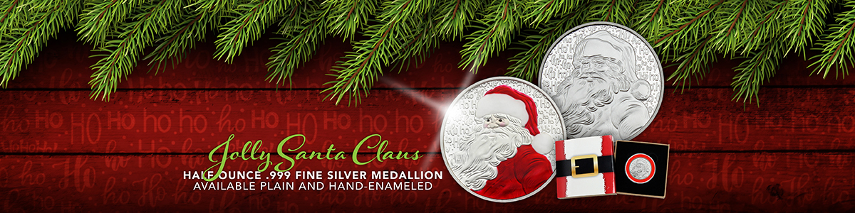 Exclusive 2026 SilverTowne Christmas Keepsakes Silver Bullion Collection