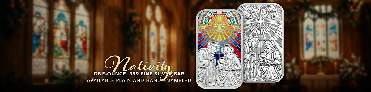 Exclusive 2026 SilverTowne Christmas Keepsakes Silver Bullion Collection