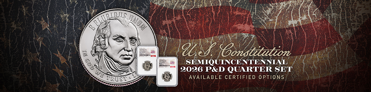Semi-Quincentennial (America's 250th Anniversary) Quarters Minted 2026