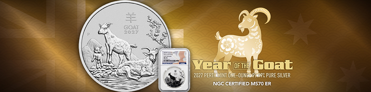 2027 Year of the Goat Silver Coins