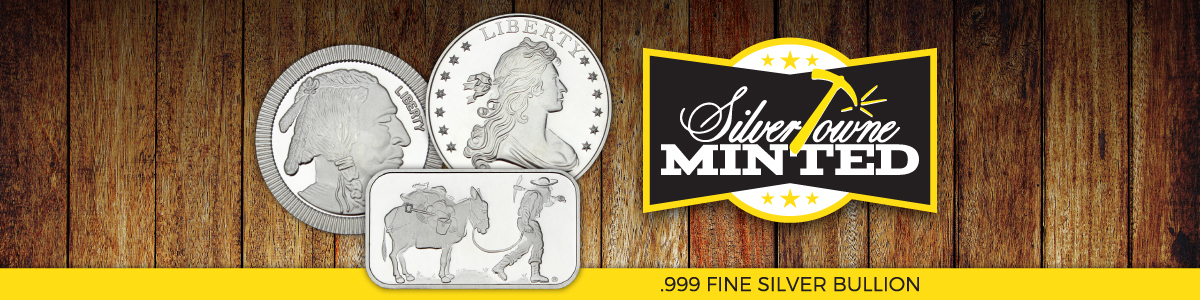 SilverTowne Mint Minted Silver Bullion SilverTowne Mint Minted Silver Bullion