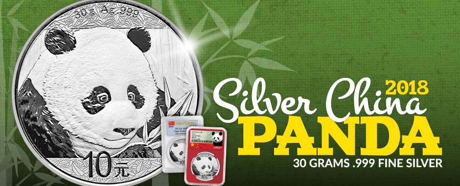 2018 China Silver Panda 30g BU Certified and RAW 2018 China Silver Panda 30g BU Certified and RAW