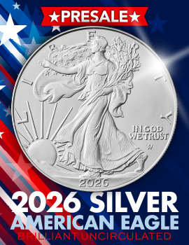 2026 Pre-Sale Silver American Eagle BU Coins