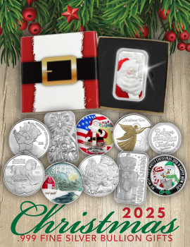 2025 SilverTowne Exclusive Christmas Silver Bullion Keepsake Gifts 2025 SilverTowne Exclusive Christmas Silver Bullion Keepsake Gifts