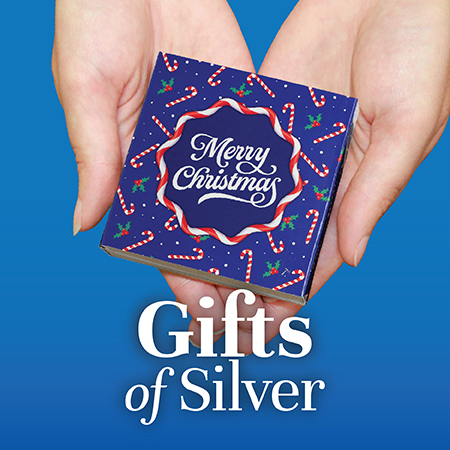 Shop Exclusive 2026 Christmas Silver Bullion Engravable Keepsake Gifts
